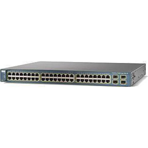 Коммутатор Cisco Catalyst WS-C3560-48PS-S (некондиция, 1 неисправный порт RJ-45, косметические повреждения)